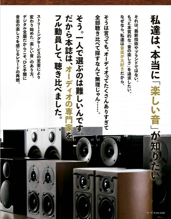 オーディオ大全２０１９